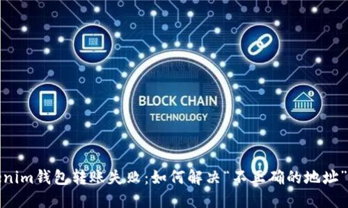 Tokenim钱包转账失败：如何解决“不正确的地址”问题