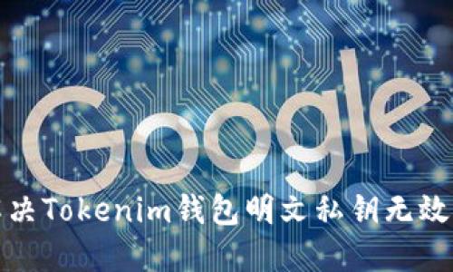 如何解决Tokenim钱包明文私钥无效的问题